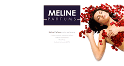 Desktop Screenshot of meline-parfums.fr