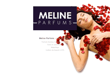 Tablet Screenshot of meline-parfums.fr